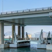 民康街附近的開合橋